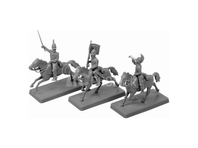 Zvezda figúrky Russian Dragoons Command Group (1:72)