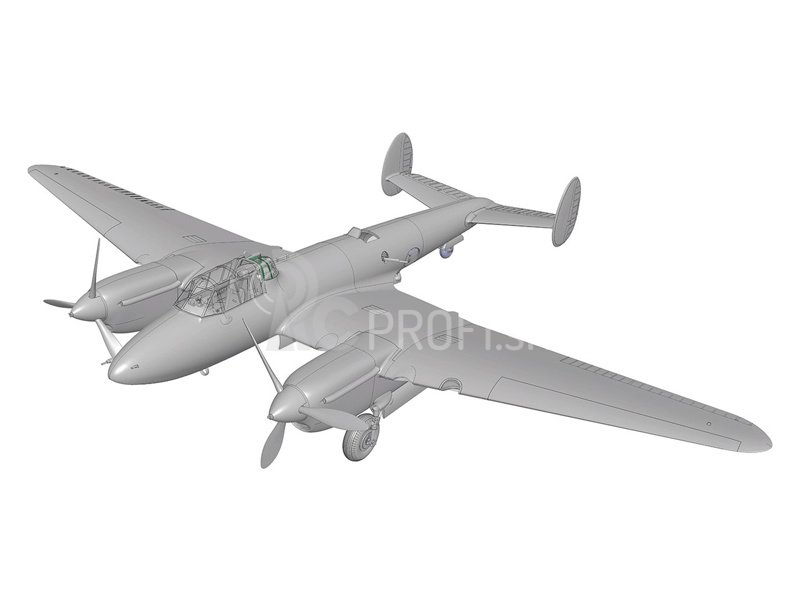 Zvezda lietadlo Petlyakov Pe-2 (1:48)