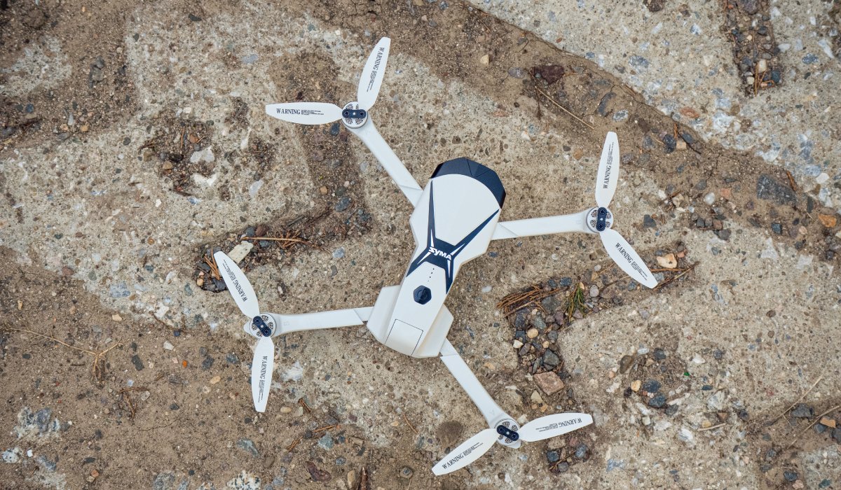 Dron Syma Z6 PRO – pohľad zhora
